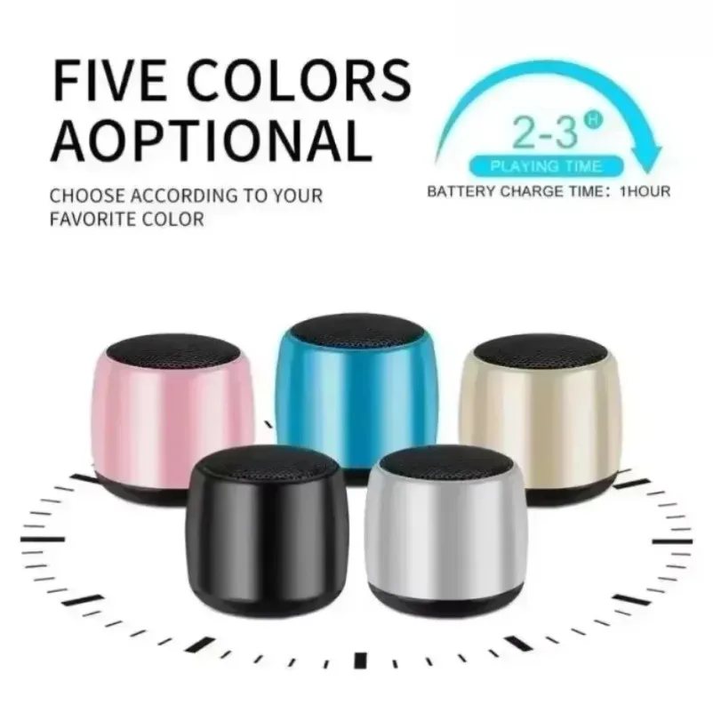 VIKEFON Portable Wi-Fi Bluetooth Speaker Mini Mobile Phone Subwoofer