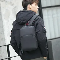Mini Canvas Men's Backpack Fashion Black Rucksack School Bag for Man Small Japanese Male Bagpack Travel Waterproof Backpacks 1
