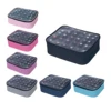 30-Bottle Large Capacity Nail Polish Organizer - Portable Stylish Makeup Bag with Removable Dividers, Holds Up to 15ml/0.5fl.oz 1