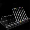 6/12 pens Acrylic Pen Stand Pen Holder Stationery Display Stand Makeup Eyebrow Pen Holder Test Tube Rack DC05 1
