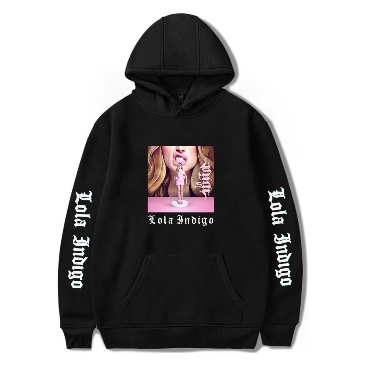

Женская одежда Lola Indigo Merch толстовка хип-хоп свитшоты Kawaii пуловер 2D Мужская/женская одежда уличная одежда пуловер с длинным рукавом
