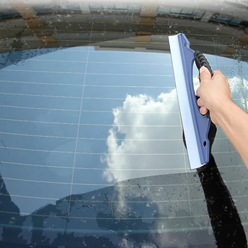 Car Water Window Wiper Drying Blade Clean Film Accessories Silica Gel Window Squeegee Shower Multifunction Thick Cleaning glove