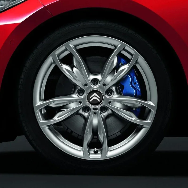 Car Wheel Center Hub Center Cap Rim Hub Dustproof Cover Emblemem 60mm 4pcs For Citroen C1 C3 C4 Grand Picasso C4L C5 C6 C8 VTS wheel center caps