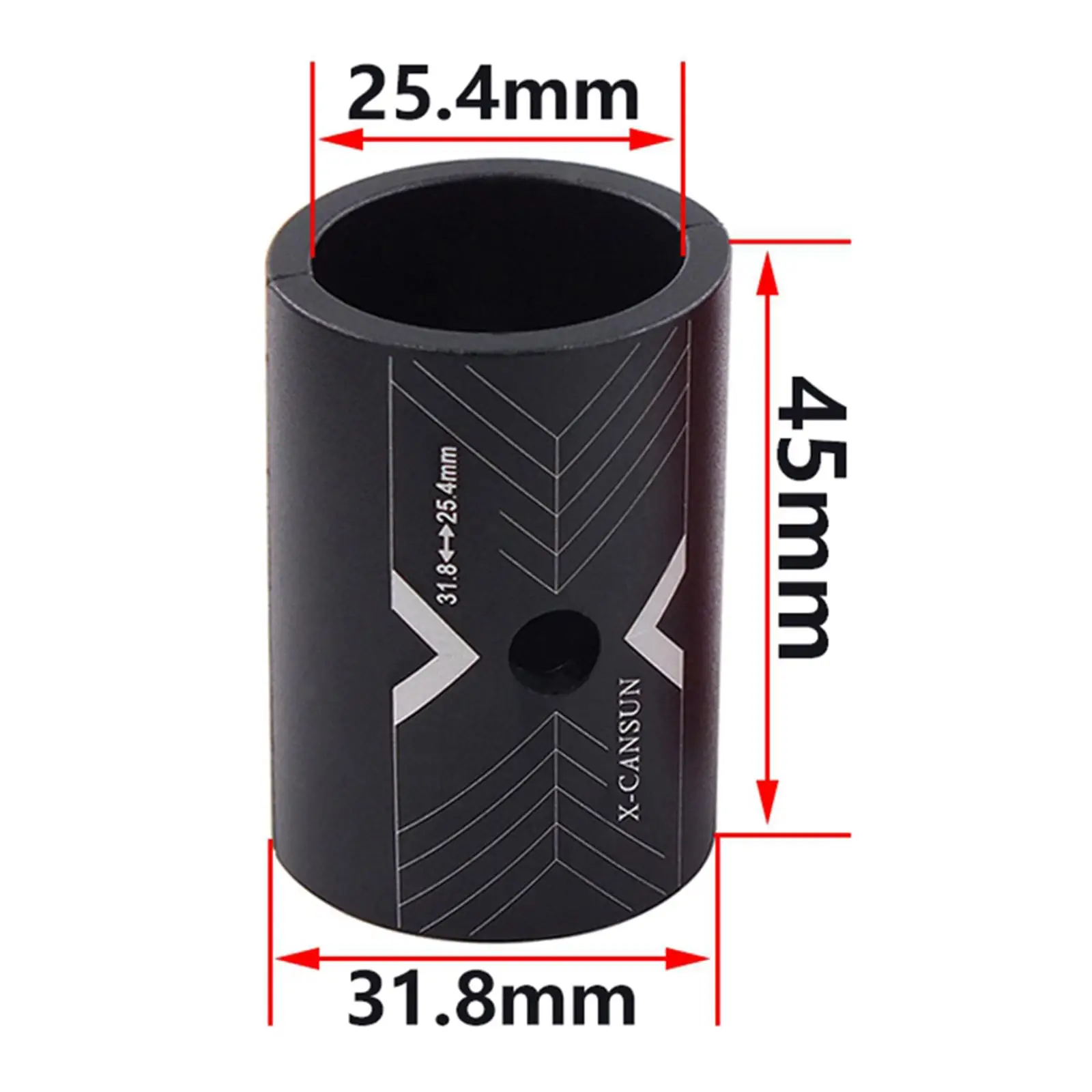 Enhanced Aluminum Alloy Bike Handlebar Shim Adapter