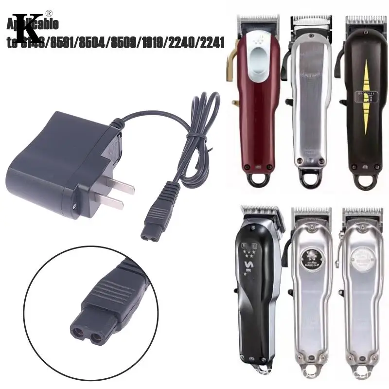 

Hair Clippers Power Supply Charger For TX A385 168 A395 8148 Electric Clipper Hair Trimmer Accessories Cable Adapter