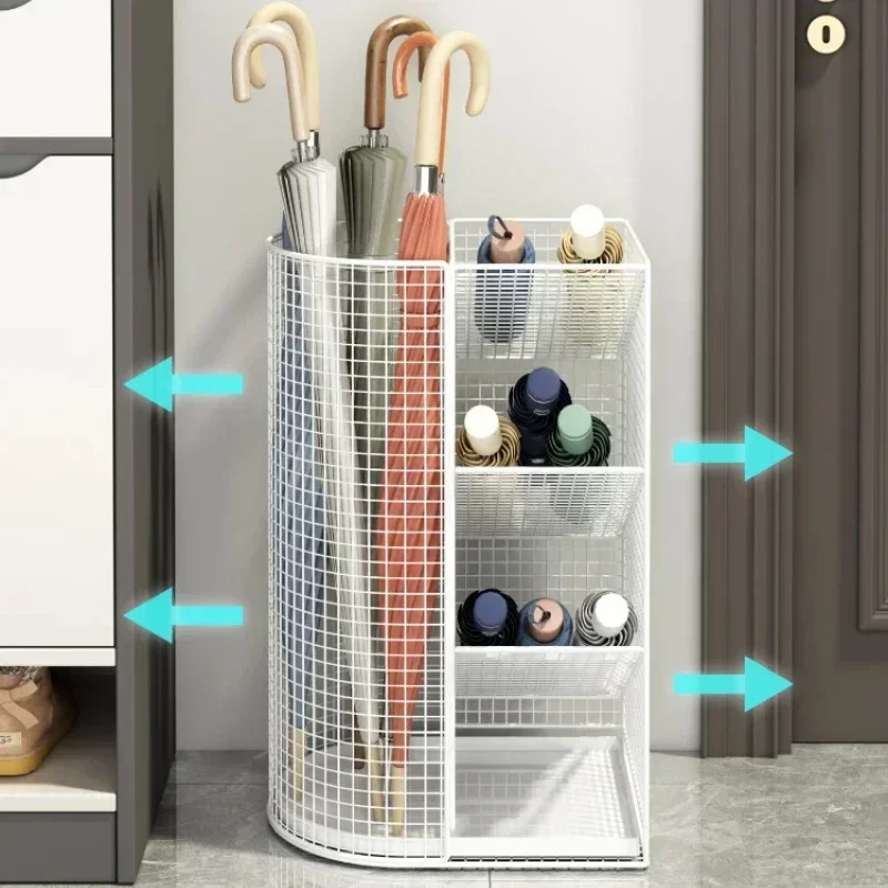 Umbrella Storage Rack Commercial Lobby Umbrella Stand Household Entryway Drain Home Doorstep Storage