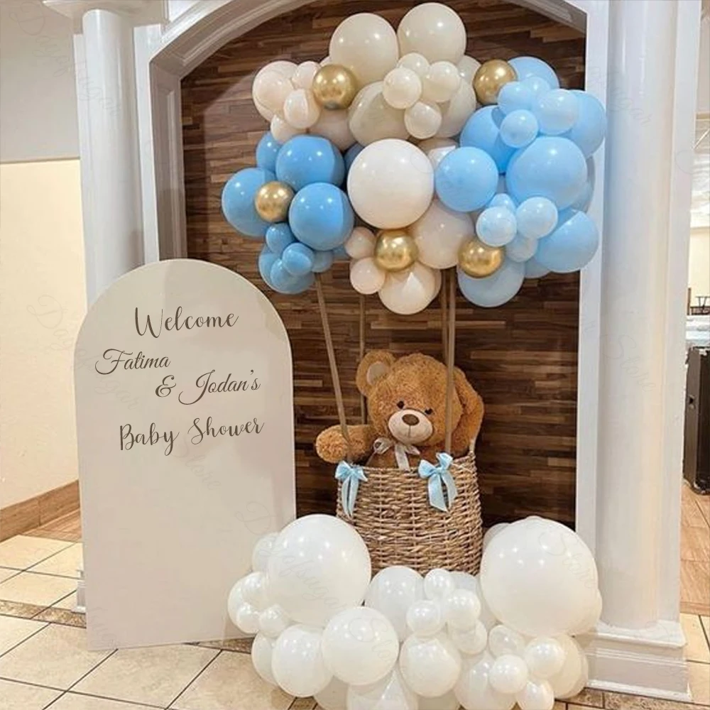 Welcome Home Baby Holzschild - Willkommensdekoration Für Babyzimmer & Babyparty