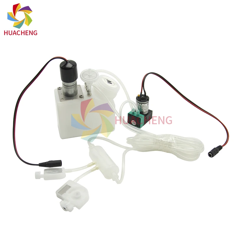 Tanque Dtf Conversão Kit com Filtro do Motor Impressora de Circulação R1390 Ciss Tinta Branca Sistema de Abastecimento Modificar 250ml L1800 Conjunto - Imagem 3