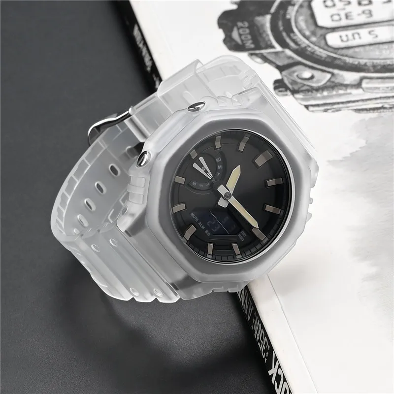 รูปสินค้า ชุดดัดแปลงสายนาฬิกา G-SHOCK สำหรับผู้ชาย สายยางกันน้ำ พร้อมเครื่องมือ