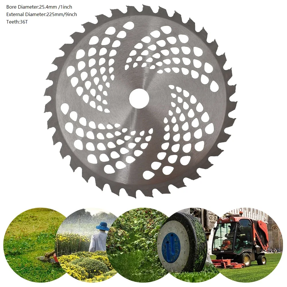 9in36TGrassTrimmerSawBladeCutterDiscBrushCutterLawnMower