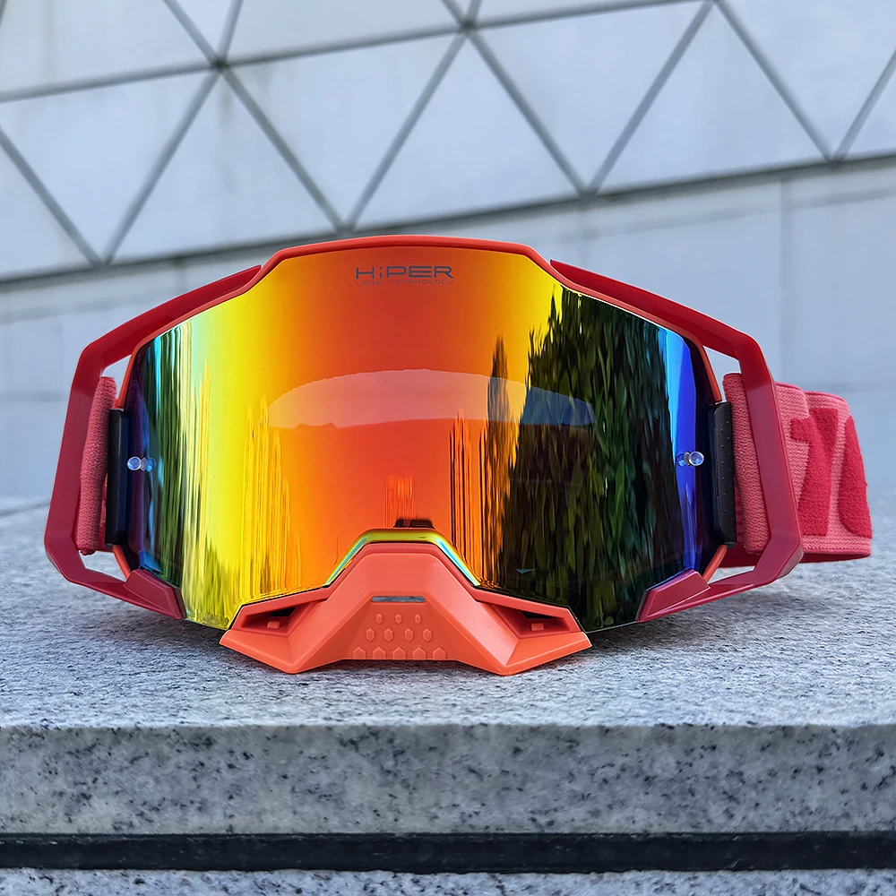 Quick Replacement Anti-Fog Motorcycle Goggles