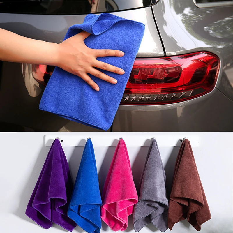 Car Wash Microfiber Towel Super Absorbent Auto Cleaning Humedo Duster Drying Cloth Car Care Cloth Detailing Auto Cleaning Tools