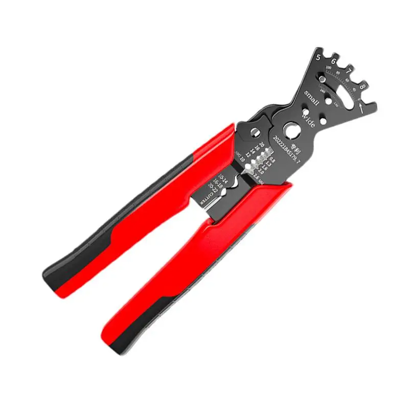 

Crimping Pliers Electrician Wire Stripping Pliers MultiFunctional Wire Terminal Crimping Tool Wire Folding Plier Home Acessories