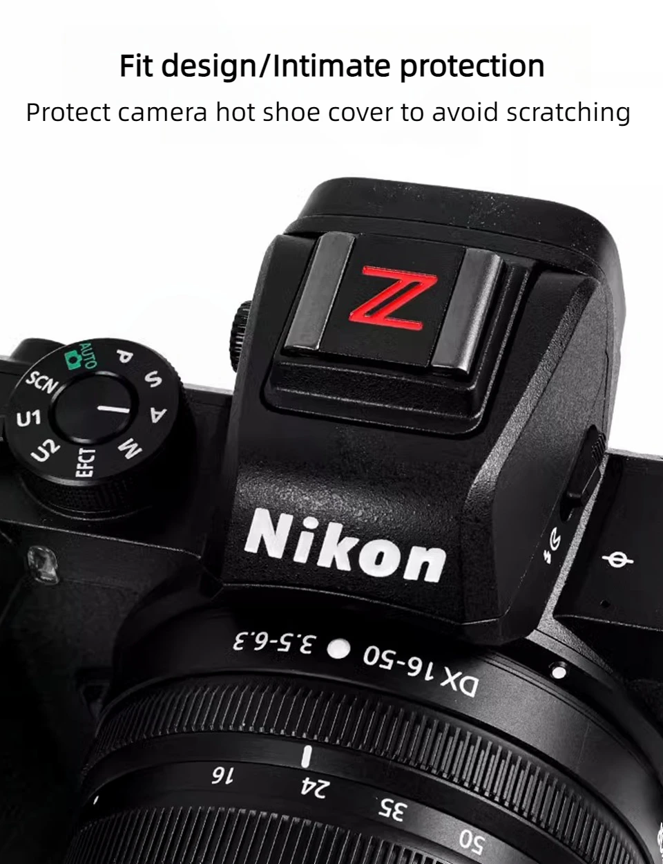 Description Picture 5 of itemCNC Metal Camera Hot Cover Flash Protector Cold Shoe Cap for Nikon Z FC Z9 Z8 Z7 Z7II Z6 Z6II  Z50 Z62 Z72 Z30 II Accessories