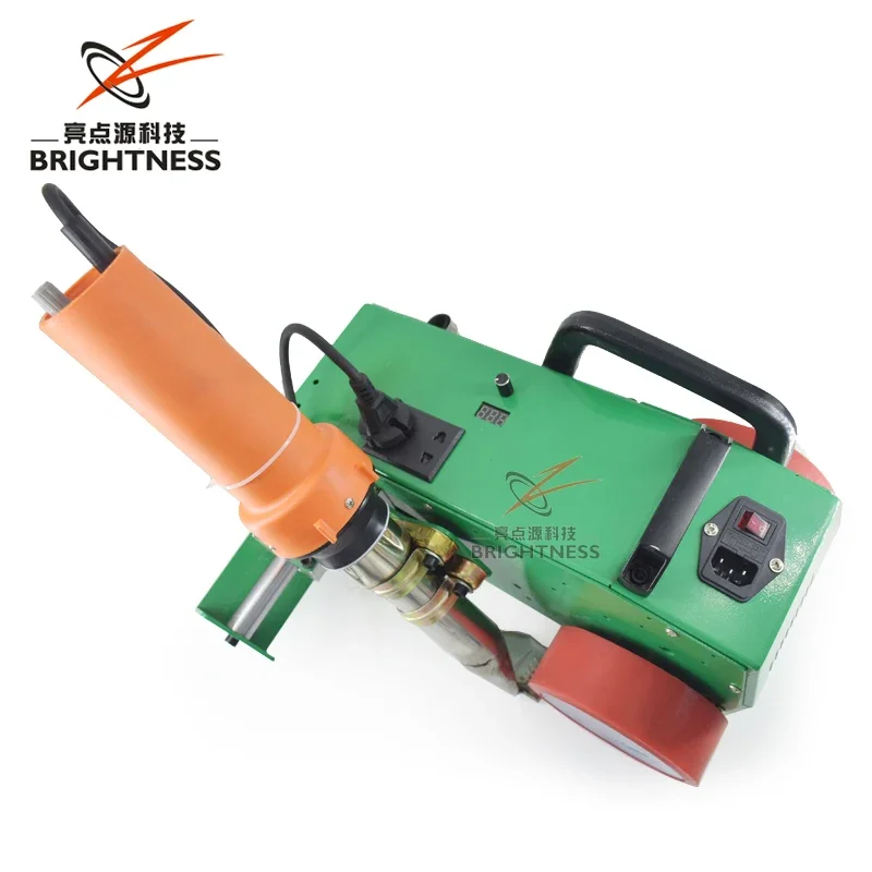 Guangzhou Small Size Portable Tarpaulin Plastic Pvc Flex Banner Heat Hot Air Seam Welder Welding Machine 3