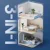 Portable AC Unit with Remote Control for Room up to 300 Sq.Ft, 3-in-1 Room Air Conditioner 3