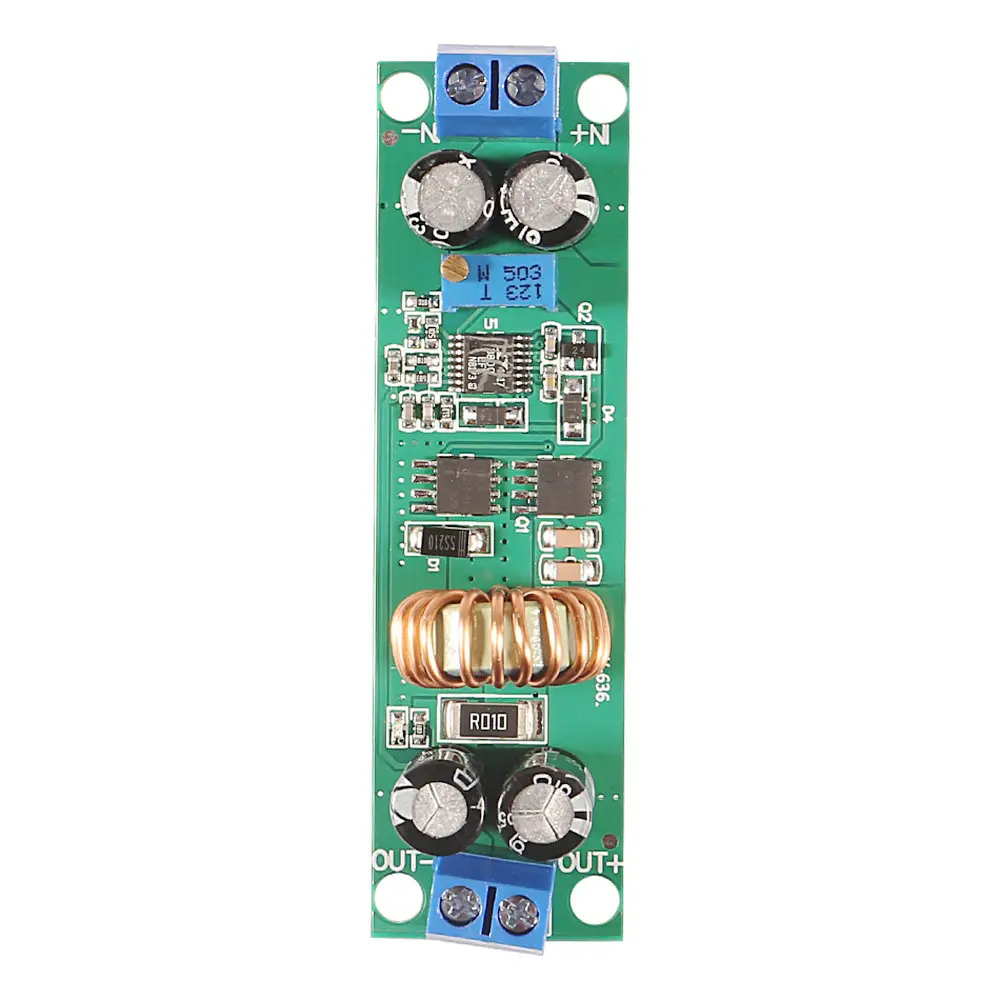 DC-DC 6.5V-60V 1.25V-30V 5A 조정 가능한 스텝 다운 벅 컨버터 모듈 전원 전압 레귤레이터 동기 정류