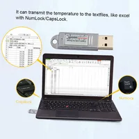 PCsensor USB Thermometer Temperature Sensor Data Logger Recorder for PC Laptop Upper and lower limit temperature alarm - Image 3