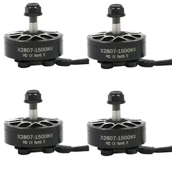 Uangel High-Performance Brushless Motors for FPV Freestyle Drones - 4 Pack (4pcs 2807 1700KV)