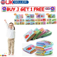 

0-3 Years Baby Cloth Book Intelligence Development Soft Learning Cognize Reading Books Early Educational Toys Readings Baby Toys