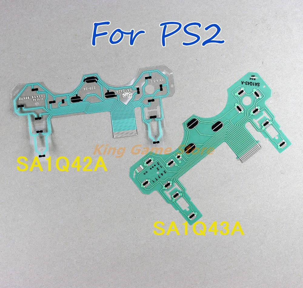 1Pc Pellicola Conduttiva Verde Sa1Q42A Sa1Q43A Per Controller Di Gioco Ps2 Cavo Flessibile Per Tastiera A Pellicola Conduttore