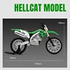 Simulation 1:12 Scale Kawasaki KX450 Off Road Motorbike Alloy Model Sound Light Diecast Motorcycle Model Boy Vehicle Toy Gift 2
