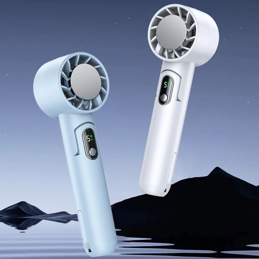 접이식 냉각 선풍기 냉각기, 바람 반도체 냉각, 휴대용 선풍기, USB 충전식 냉각 선풍기, 공기 냉각기, 야외 4000mAh 