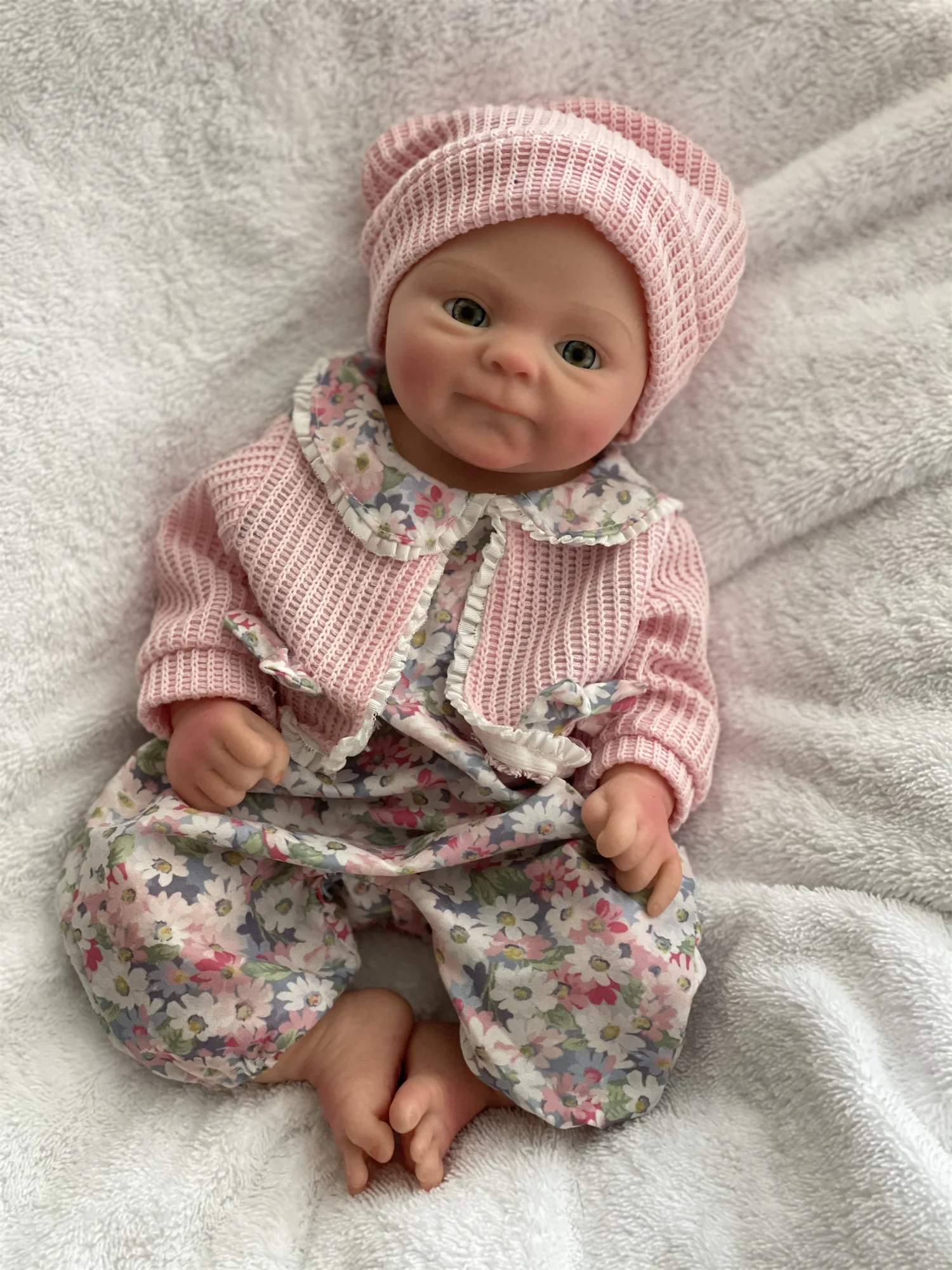 33cm lavável coco sólido silicone bebe reborn menina toque macio