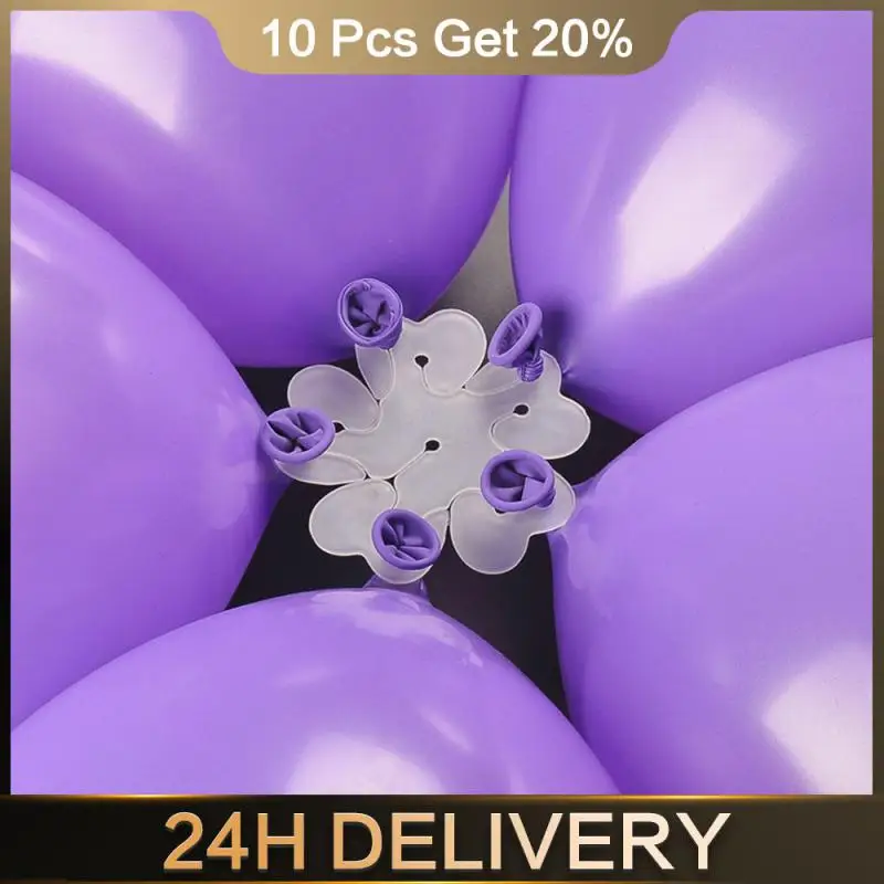 

Plum Clip Flower Modelling New Globos Balloon Clip Home Accessories Tools Flower Clip Plastic Practical Background