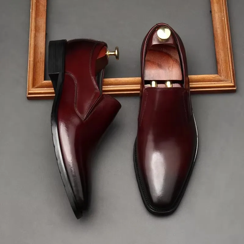 Leather shoes man, cover foot, leather make, handmade shoes man, large size, style, block style, marriage