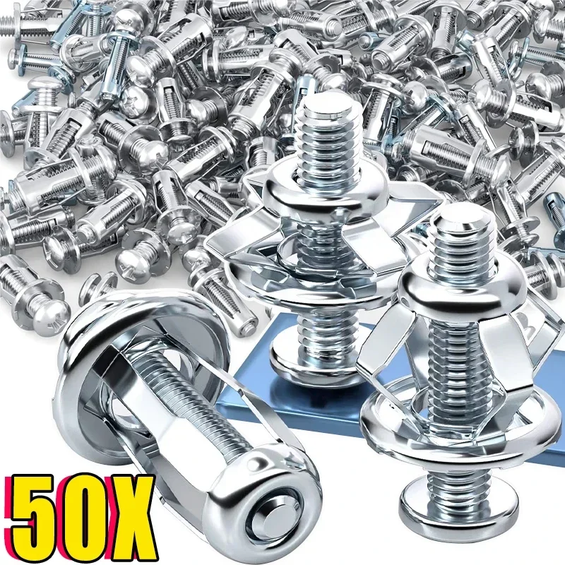 Petal Screw Jack Nuts Screw Anchors Petal Expansion Plugs Curtain Expansion Clamp Rivet Lock Bolt Board Wall Fasteners