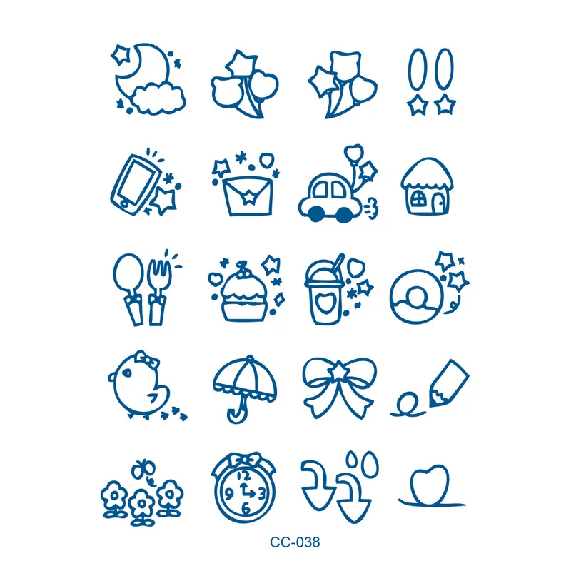 Фото Трав пальчиковая маленькая фигурка сок тату наклейки на 15 дней Ins ветер полупостоянные точки оптовая продажа №5