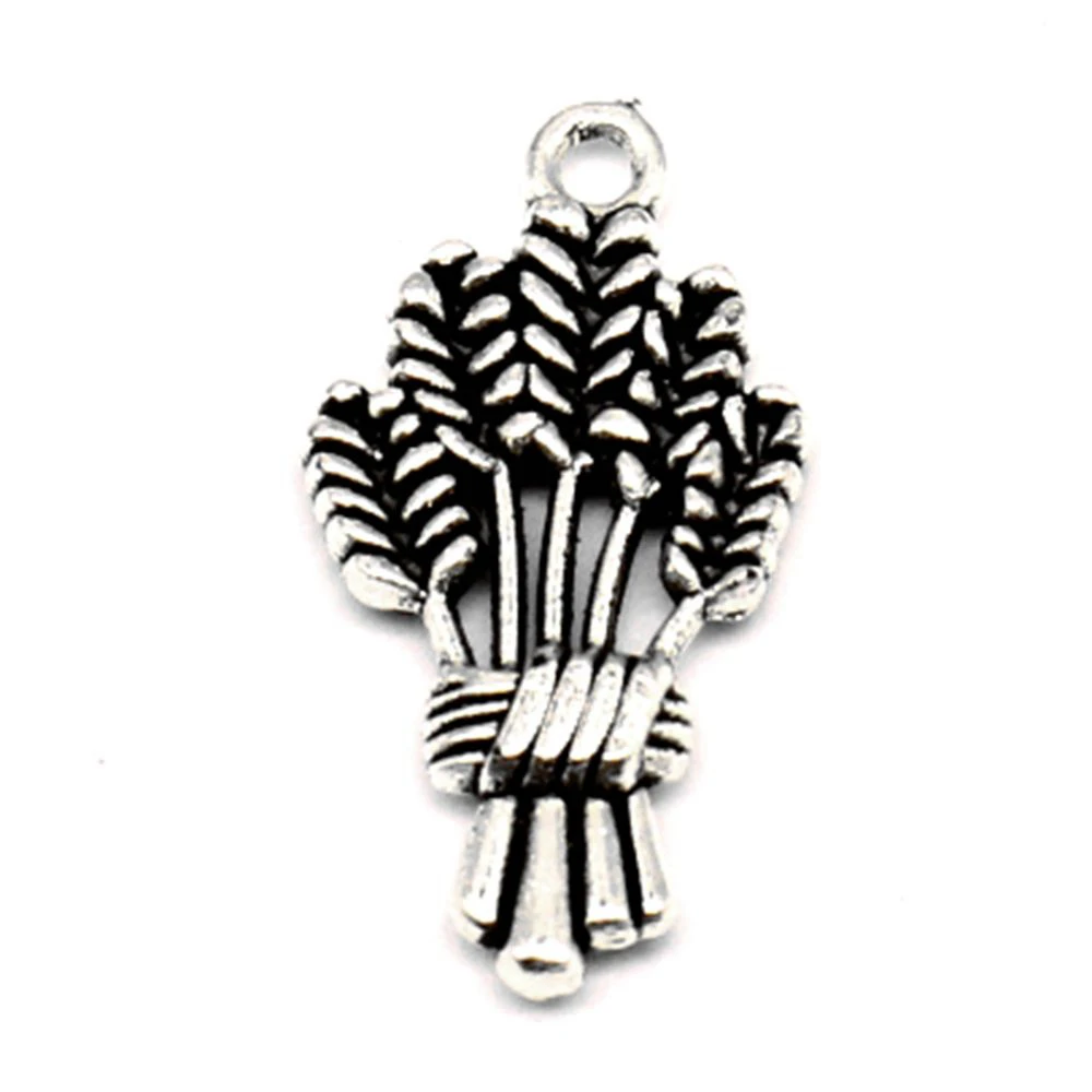 

10 pieces 13x25mm Wheat charms Jewelry making best gift