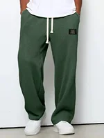 Nouveau pantalon décontracté en tissu gaufré rétro pour homme 2026 – Pantalon de survêtement uni tendance Harajuku – Nouvelle collection homme 6