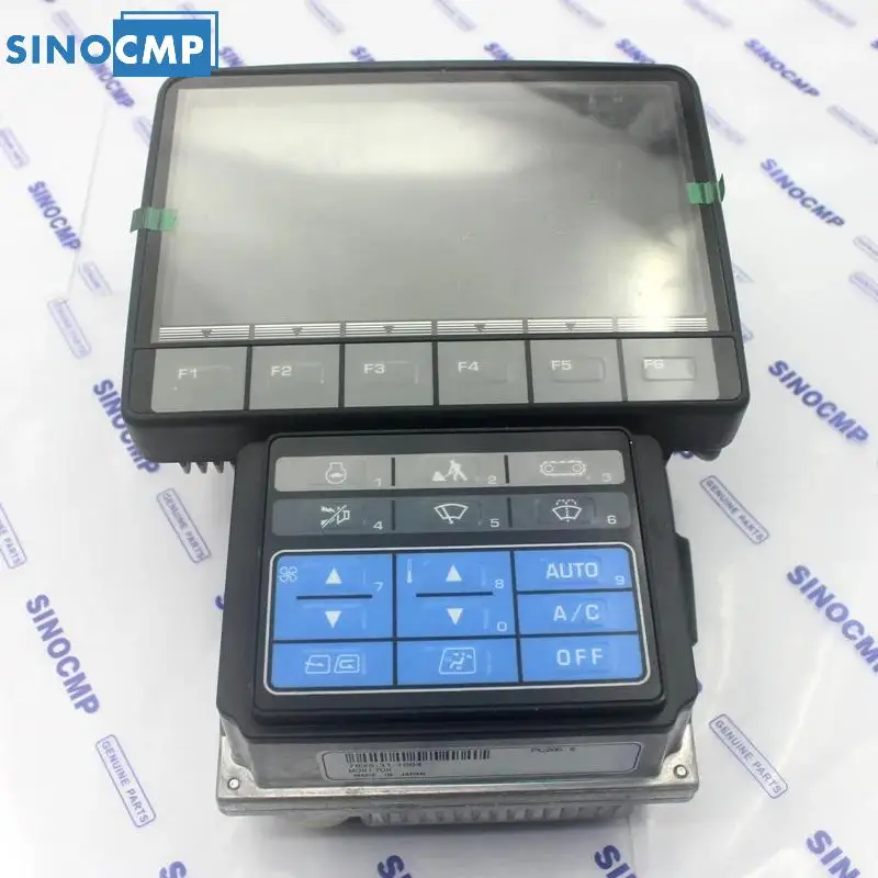 

SINOCMP 1PCS PC200-8 PC220-8 Monitor Display Panel 7835-31-1000 7835-31-1212 For Komatsu Excavator 1 Year Warranty