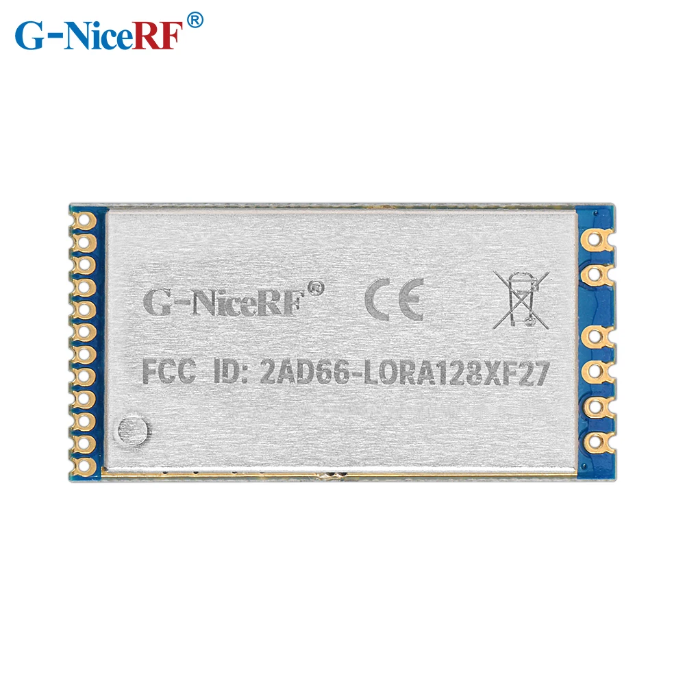 

2PCS LoRa1280F27 FCC CE certificated 500mW 2.4G SX1280 chip 27dBm 2.4GHz RF Module