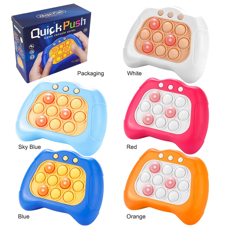 Quick Push Bubbles Game Machine Console Série Engraçado Whac-A-Moles  Brinquedos Para Crianças Meninos Meninas Anti Stress Brinquedos Presentes  do Dia das Crianças - AliExpress