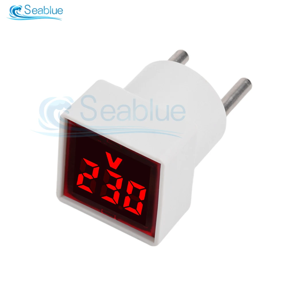 ตัวเลือกสินค้า มินิวอลต์มิเตอร์ LED 220V วัดแรงดันไฟฟ้า AC