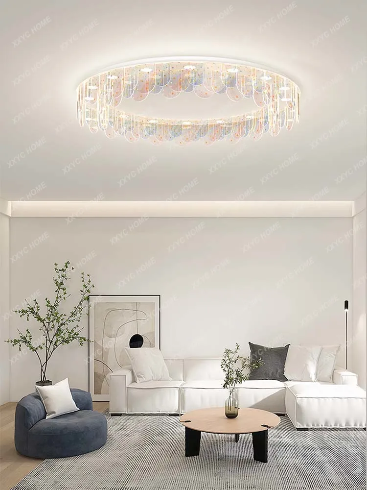 

Современная Минималистичная потолочная лампа для спальни, скандинавские светильники для гостиной, кабинета, лампа для основной спальни