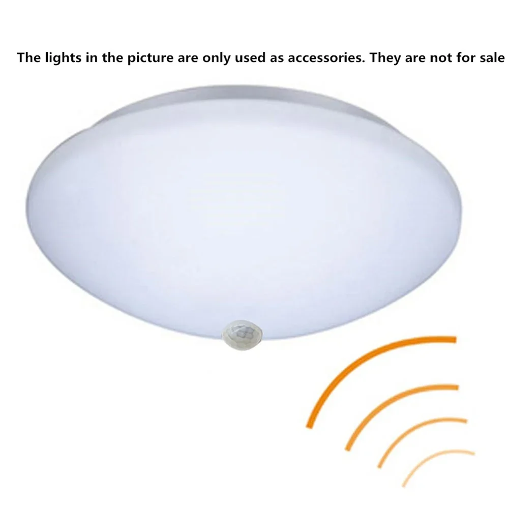 DC 12V 24V Wiring Infrared Sensor PIR Motion Movement Sensing Light Switches