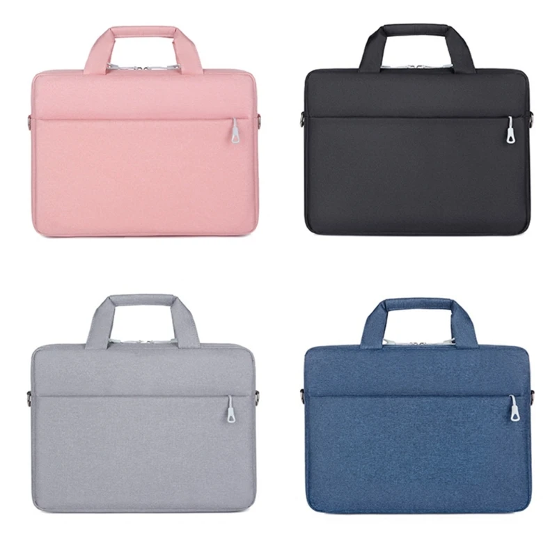

Y1UB 14/15.6'' Laptop Case Oxford Cloth Laptop Shoulder Bag Laptop Bag for Men Women
