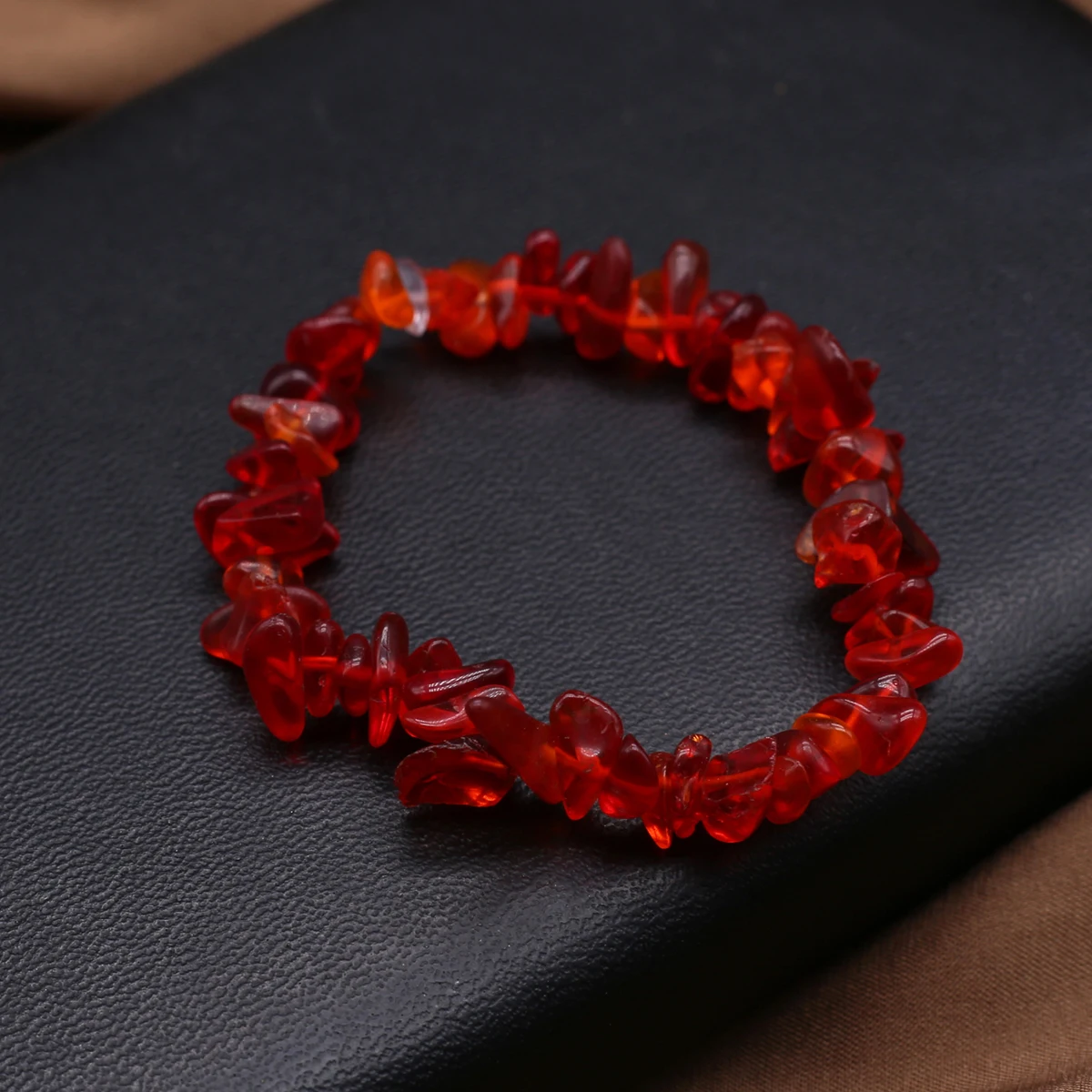 10 PCS Natural Stone Agate Crystal Aquamarine Beads Irregular Freeform Chip Gravel Beads Jewelry for Women Abalorios Pulseras