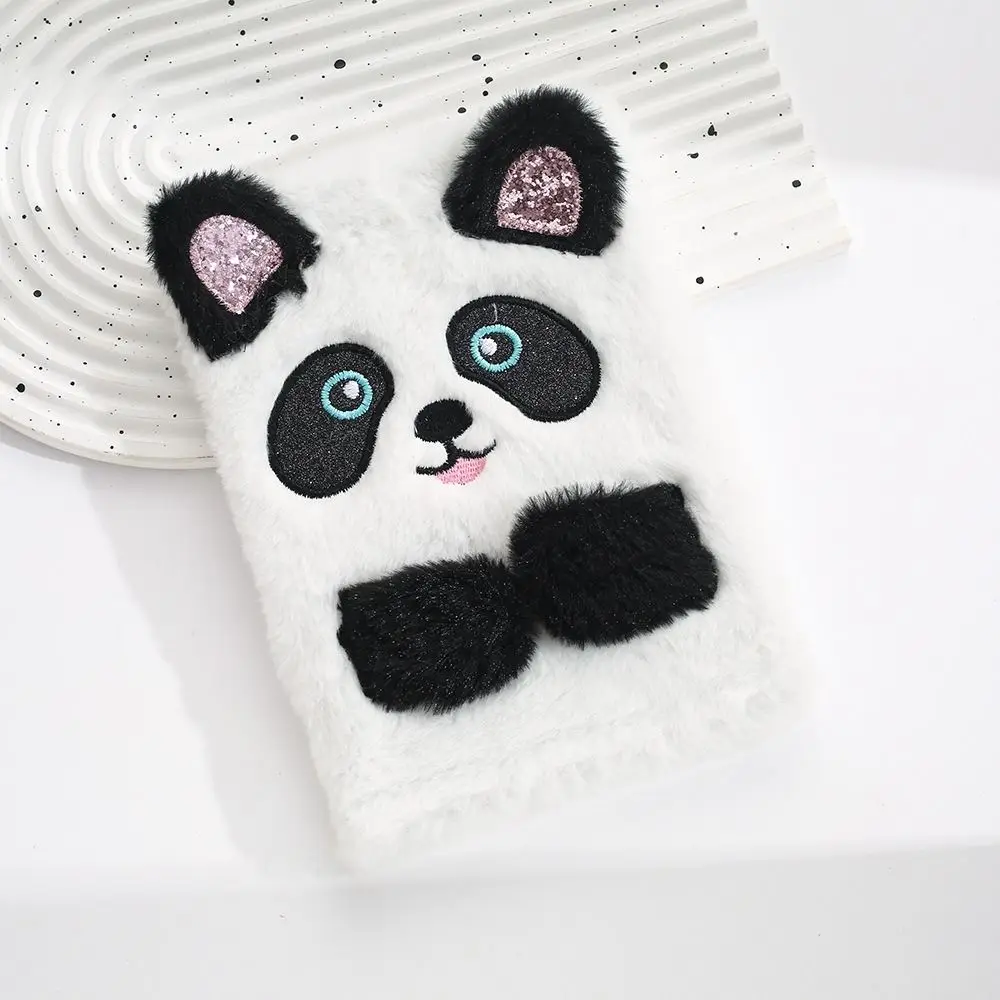 

Journal Book Embroidery Plush Notebook Hand Account Daily Planner A5 Furry Notebook Diary Note Pad Scrapbooking A5 Kawaii Books