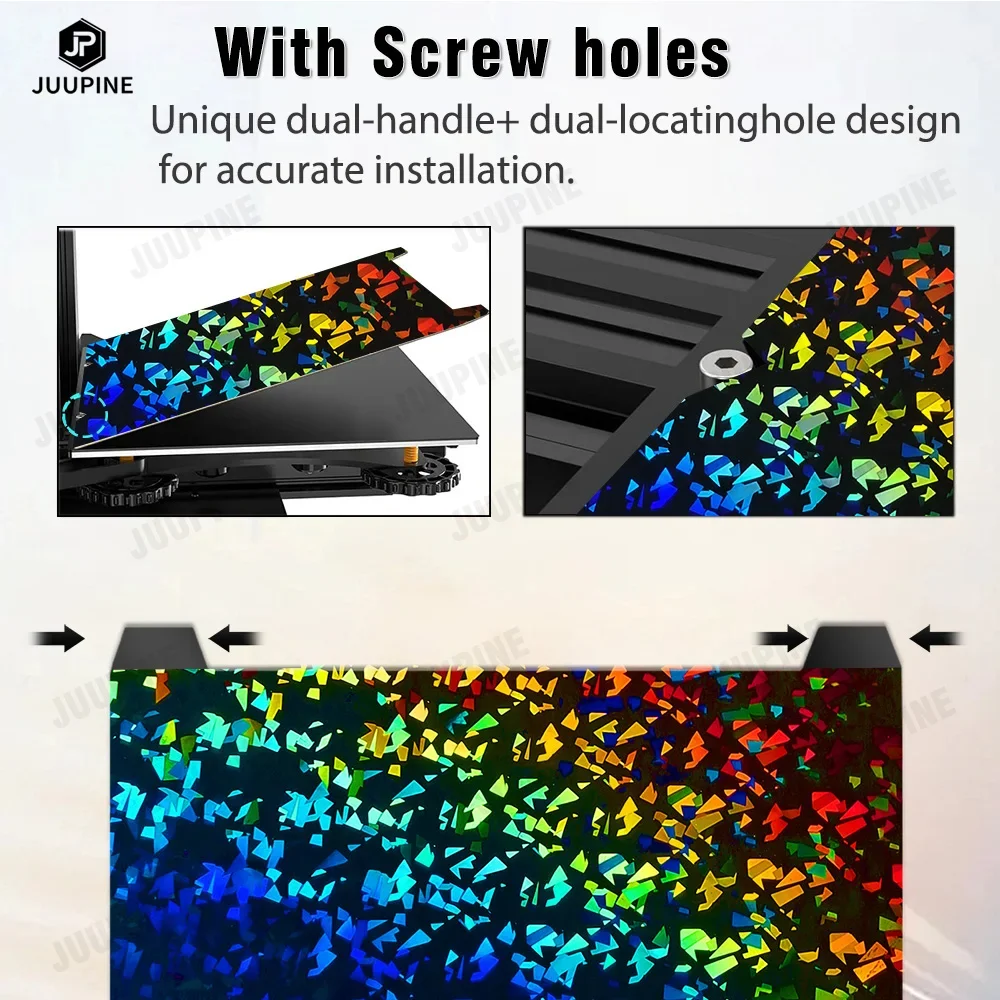 핫 베드 Creality K1 빌드 플레이트 업그레이드 Pey, K1 Max Pei Bed 3D 프린터 액세서리, Creality Ender 3 V3 Se K1c