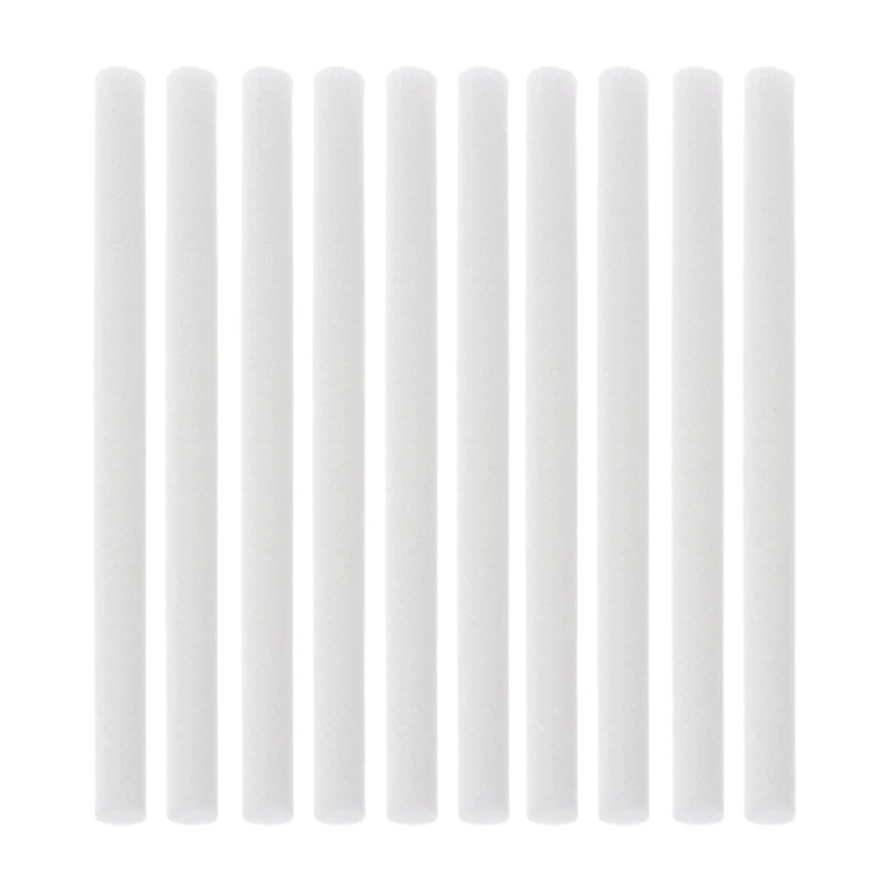 10Pcs 10mmx170mm Humidifiers Filters Cotton Swab for Humidifier Aroma Diffuser