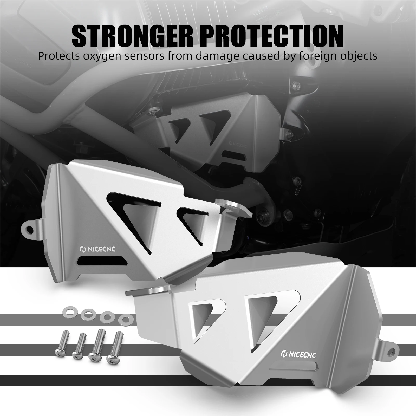 Für BMW R1250GS Adventure 2019-2024 2023 Motorrad Sauerstoff Sensor Abdeckung Schutz Protector R1250GS 2018-2023 R1250R 2018-2024 – Detail 13