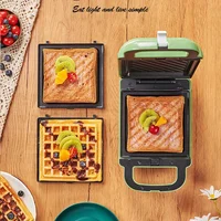 110V Waffle Maker Sandwich Maker Breakfast Maker Toaster Small Appliances Household Fried Steak 1