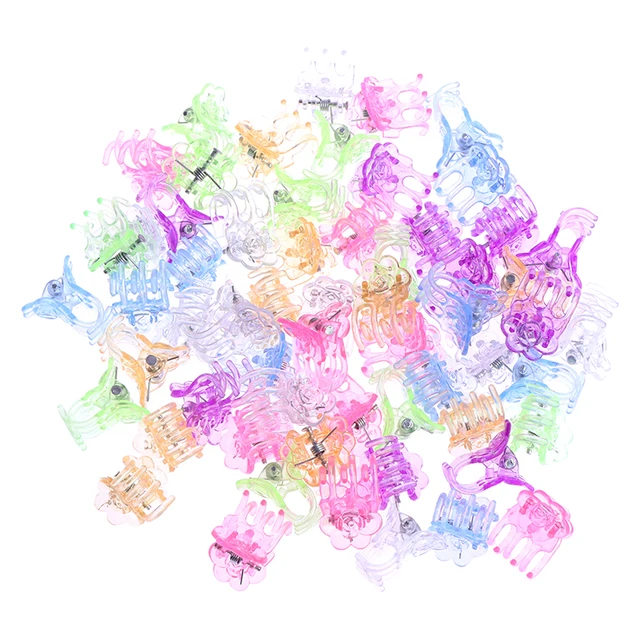 60Db/Csomag 6 Színű Phalaenopsis Speciális Klip Műanyag Orchidea Klipek Kerti Tartó Növényi Szőlő