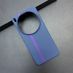Coperchio posteriore mini slim armor in plastica rigida in fibra di carbonio ultra sottile senza cornice