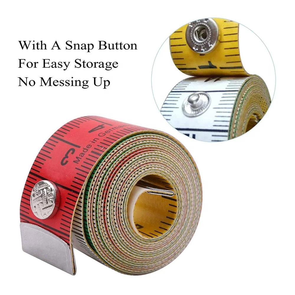 1.5M tape measure measuring tape measuring ruler Soft Sewing Ruler Meter Sewing Measuring Tape Body Measuring Clothing Ruler Tailor Tape Measure Kits